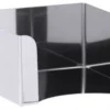 2x Contacto Serviettenhalter, Edelstahl, Länge: 16,5 Cm, Breite: 16,5 Cm, Höhe: 9 Cm