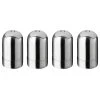 Null 4er Set Edelstahl Salzstreuer Pfefferstreuer Gewürzstreuer Streuer Gewürzdose