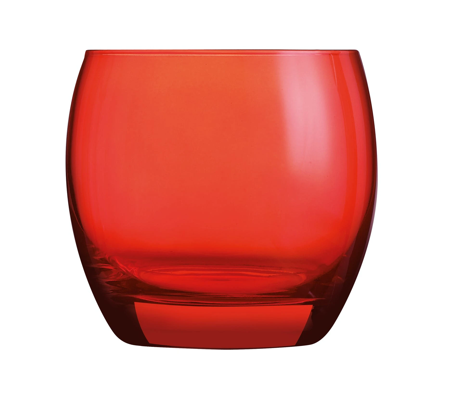 Arcoroc ARC J8486 Salto Color Studio Red Trinkglas, Wasserglas, Saftglas, 320ml, Glas, Rot, 6 Stück