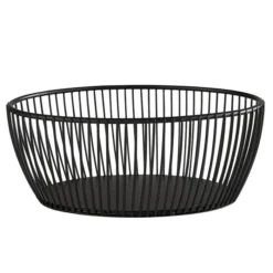 APS Korb -SVART-/ Brot-/ Obstkorb20 X 15 Cm, H: 8 Cm