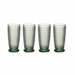 Villeroy & Boch Boston Coloured Longdrinkglas 400 Ml Grün 4er Set
