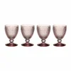 Villeroy & Boch Boston Coloured Wasserglas 400 Ml Rosa 4er Set