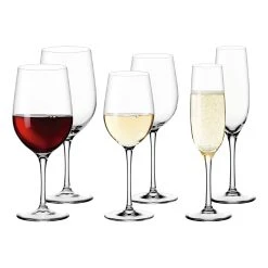 Leonardo CIAO+ Weinglas Sektglas 6er Single-Set