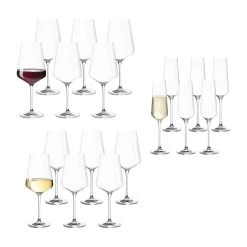 Leonardo PUCCINI 18er Weinglas Komplettset