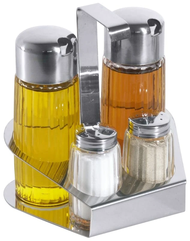 2x Contacto Menage 3-teilig Salz Pfeffer, Durchmesser: 13,5 Cm, Höhe: 14 Cm 7 2x Contacto Menage 3-teilig Salz Pfeffer, Durchmesser: 13,5 Cm, Höhe: 14 Cm – Bild 7