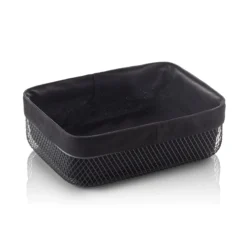 Was-germany WAS Germany - Korb, 27 X 20 X 8,5 Cm, Schwarz Pulverbeschichtet, Metall (1409027)