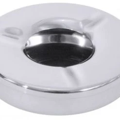 Contacto 5x Windaschenbecher Zweiteilig, Edelstahl, Durchmesser: 11 Cm, Höhe: 3,5 Cm
