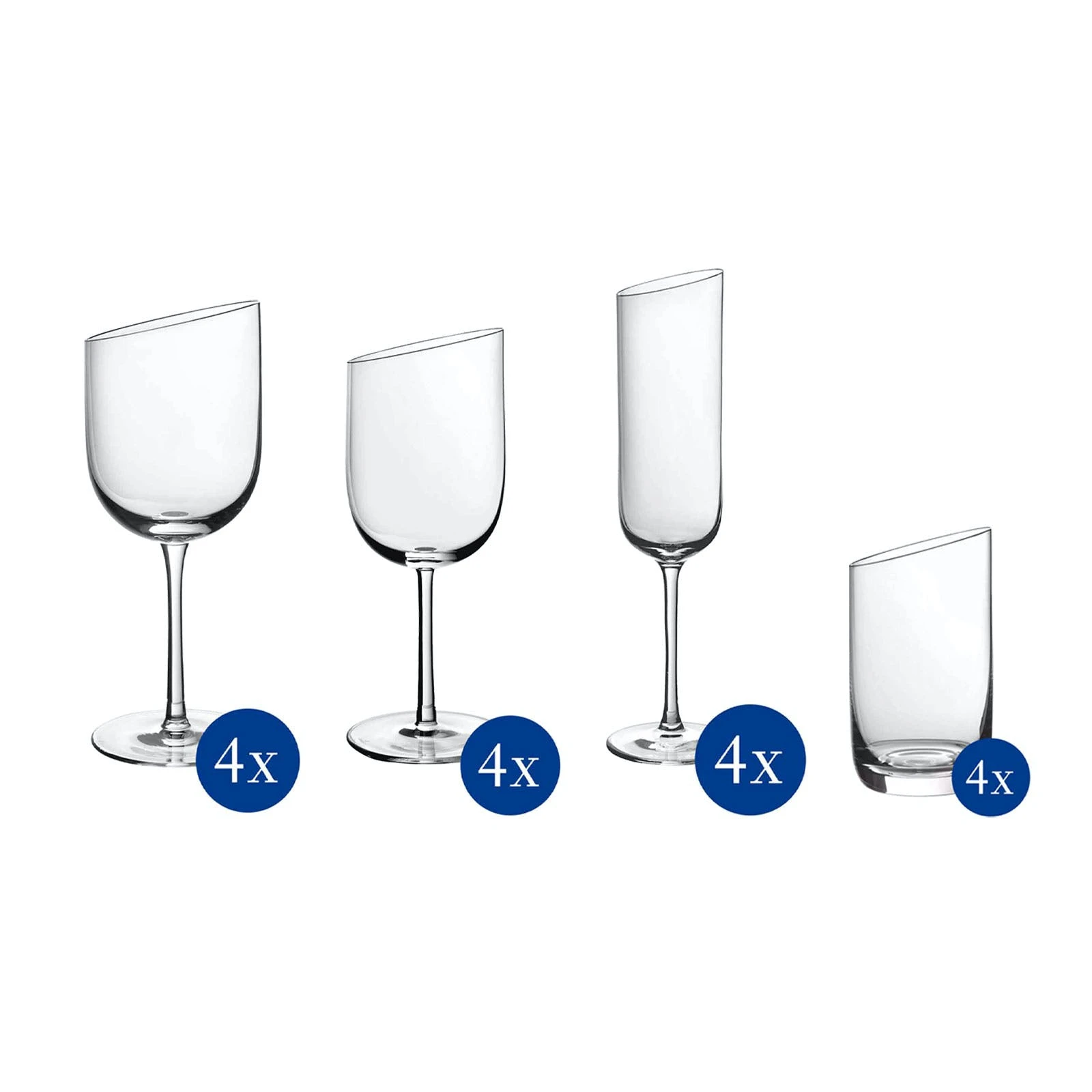 Villeroy & Boch Manufacture Rock Wein-/ SektglĂ€ser 12-teilig â Bild 3