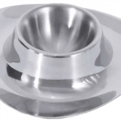 10x Contacto Eierbecher, Dreieckig Aus Edelstahl, Hochglänzend Größe: 10 Cm X 10 Cm X 2,5 Cm