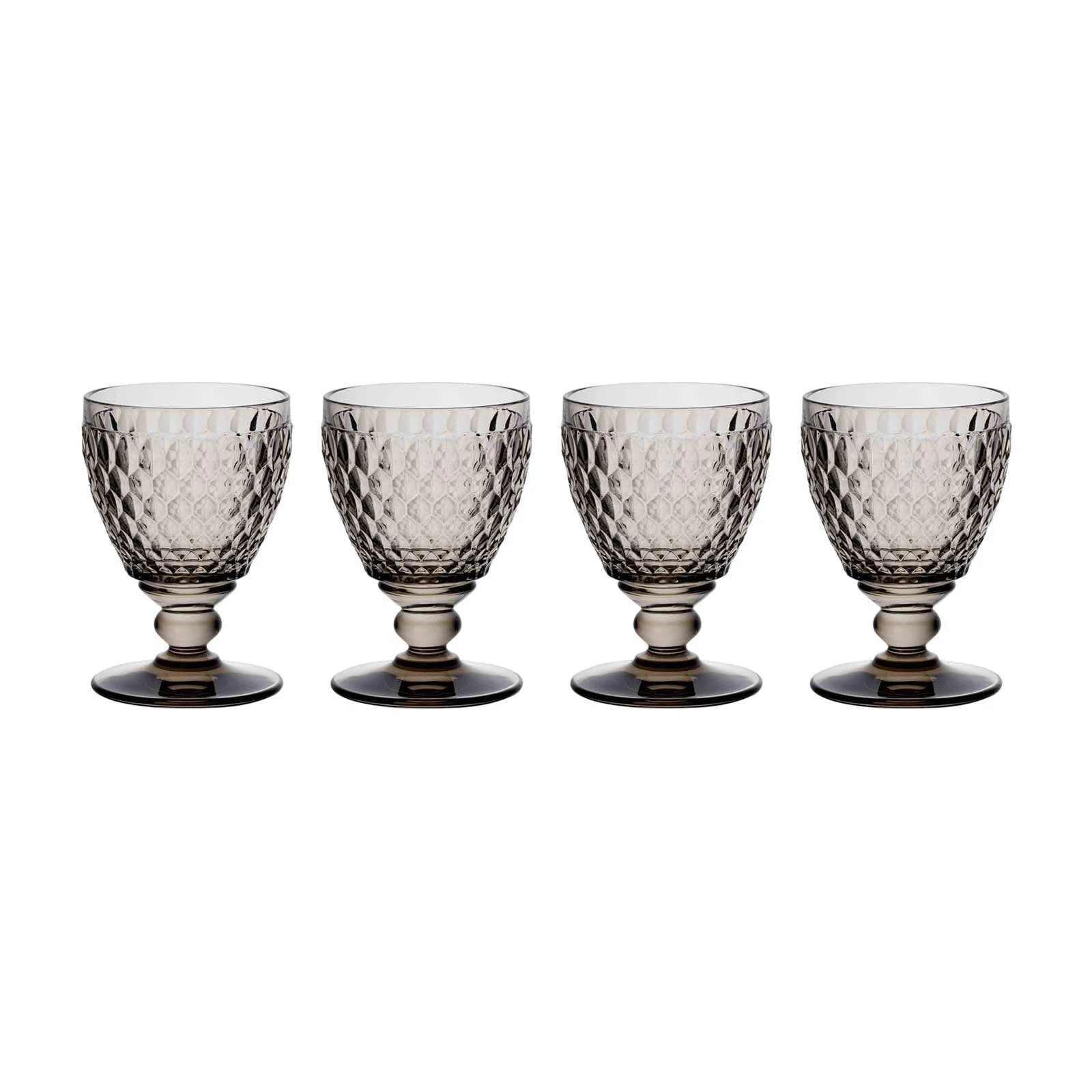 Villeroy & Boch Boston Coloured Weißweinglas 230 Ml Smoke 4er Set 1 Villeroy & Boch Boston Coloured Weißweinglas 230 Ml Smoke 4er Set