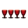 Villeroy & Boch Boston Coloured Wasserglas 400 Ml Rot 4er Set