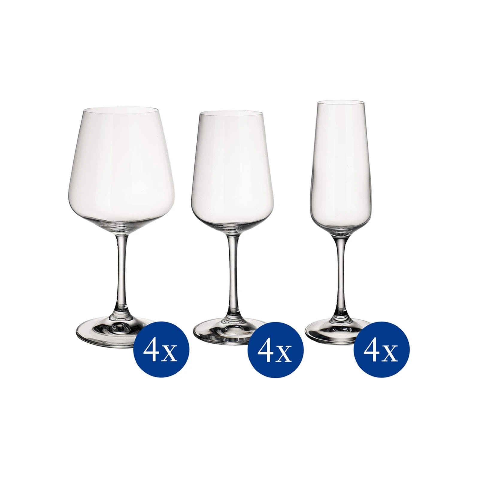 Villeroy & Boch Ovid GlÀser-Set 12-teilig