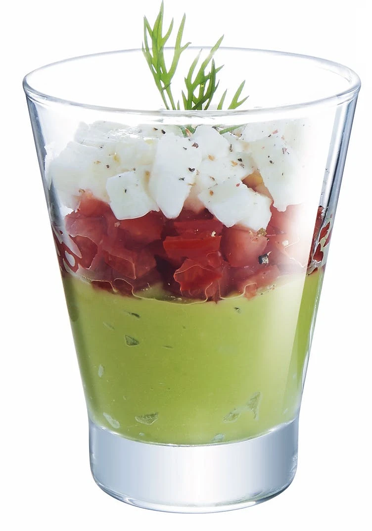 Arcoroc ARC N6549 Shetland Appetizer Set, 250ml, Glas, Transparent, 12 Stück