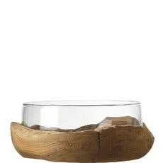 Leonardo Schale 28 Cm / TERRA Transparent, Stück: 1