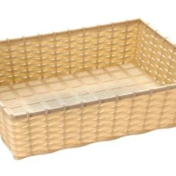 APS Korb -WICKER-LOOK-/ Brot-/ Obstkorb39,5 X 29,5 Cm, H: 10 Cm