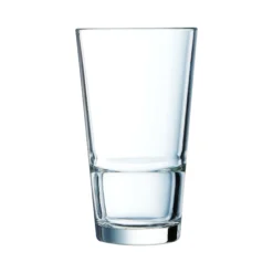 Arcoroc ARC H5642 Stack Up Longdrinkglas, 400ml, Glas, Transparent, 6 Stück