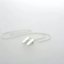 Null Serviettenkette Glatt Poliert 925/000 L 32,0cm