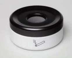 Null Sicherheits-Tischascher, Edelstahl, HxØ 40x90mm, Korpus Mit Klarlackbeschichtung -Ritzenhoff & Breker Shop d4319965 77cd 4b0b acb7 6d61041b5c35