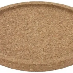 Contacto 4x Korkuntersetzer Für Pfannen Mit Max. Boden-Ø 21 Cm Aus Hellem Naturkorkgranulat,