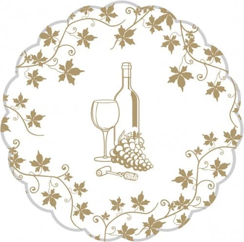 Mank Tassendeckchen Aus Tissue Mit Folienbeschichtung, 90x90 Mm, 250 Stück - Antonia In Beere - Einweg Untersetzer – Bild 7