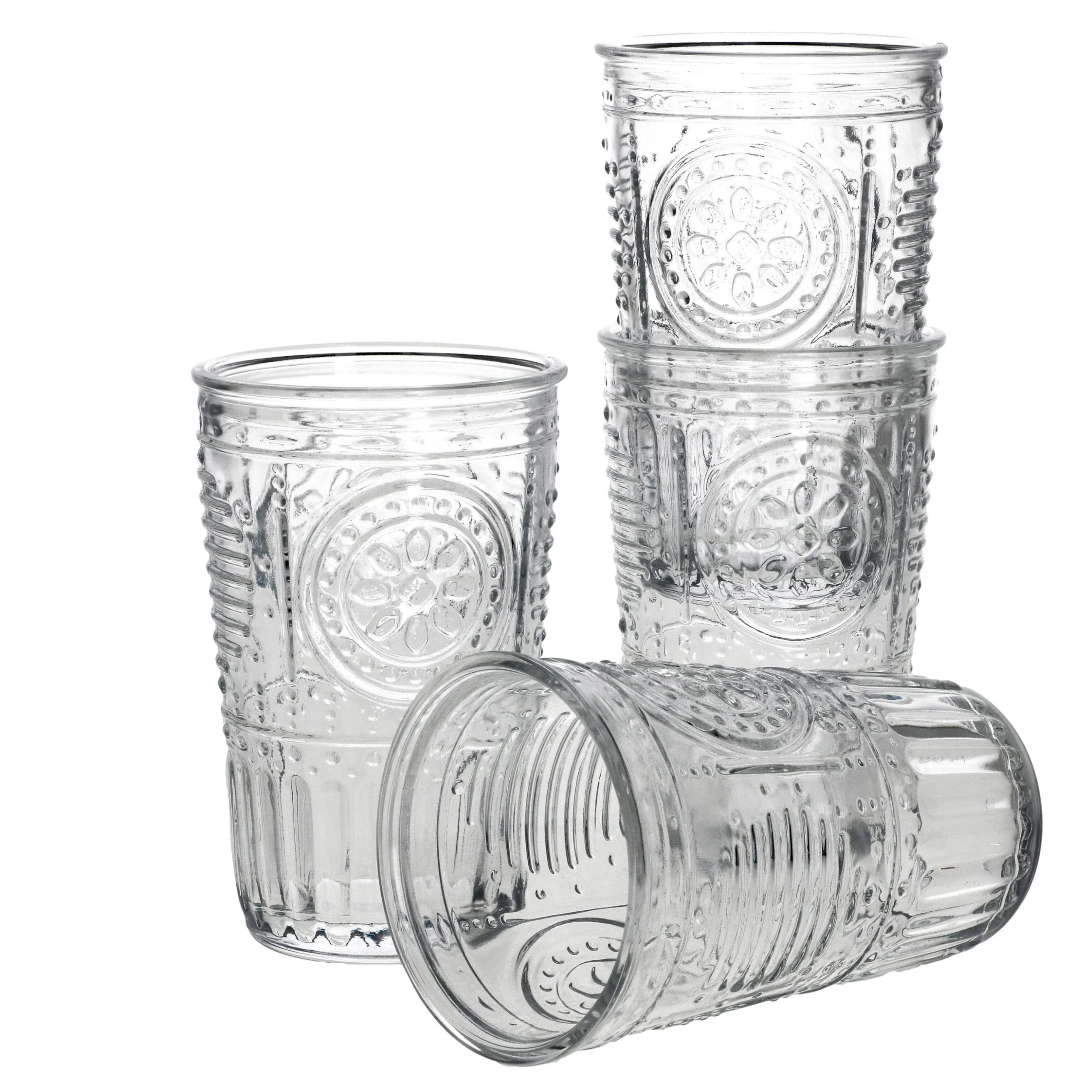 Null 6er Set Romantic Longdrink-Glas Klar 340ml â Bild 3