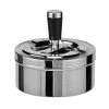 Null Drehaschenbecher Aschenbecher Ascher Windaschenbecher Drehascher Verchromt
