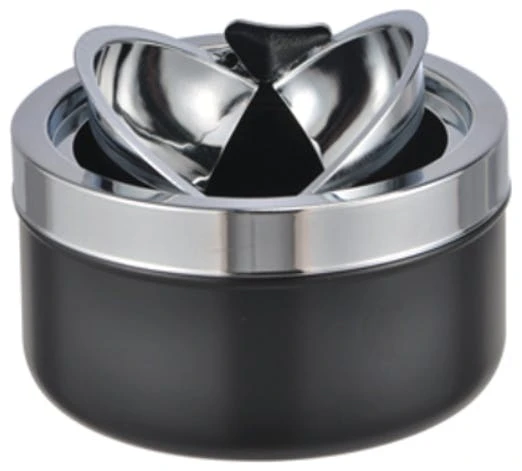 Null Drehaschenbecher Aschenbecher Ascher Windaschenbecher Drehascher Verchromt â Bild 4