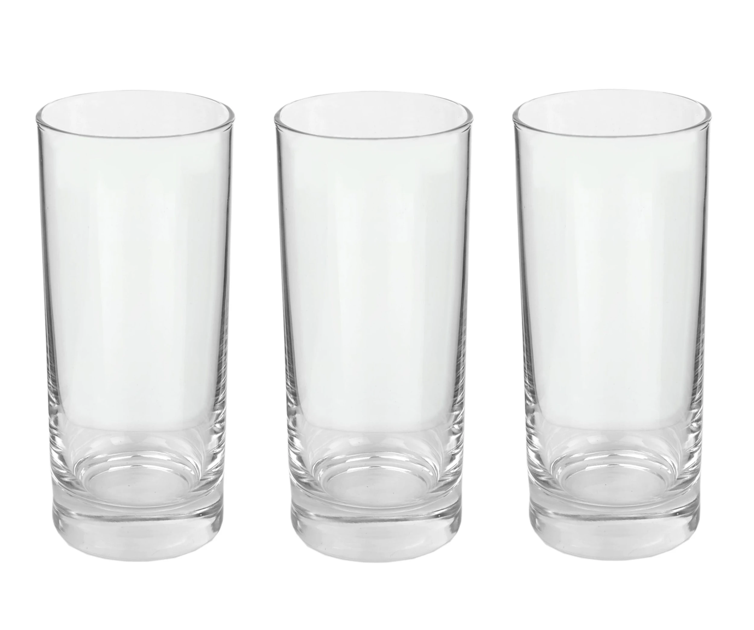 Null 3er Set Longdrinkglas Gala 280 Ml Wasserglas Tumbler