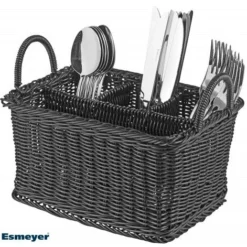 3x APS Besteckkorb NOMIZ. Polypropylen. B: 26 Cm T: 18 Cm H: 15 Cm