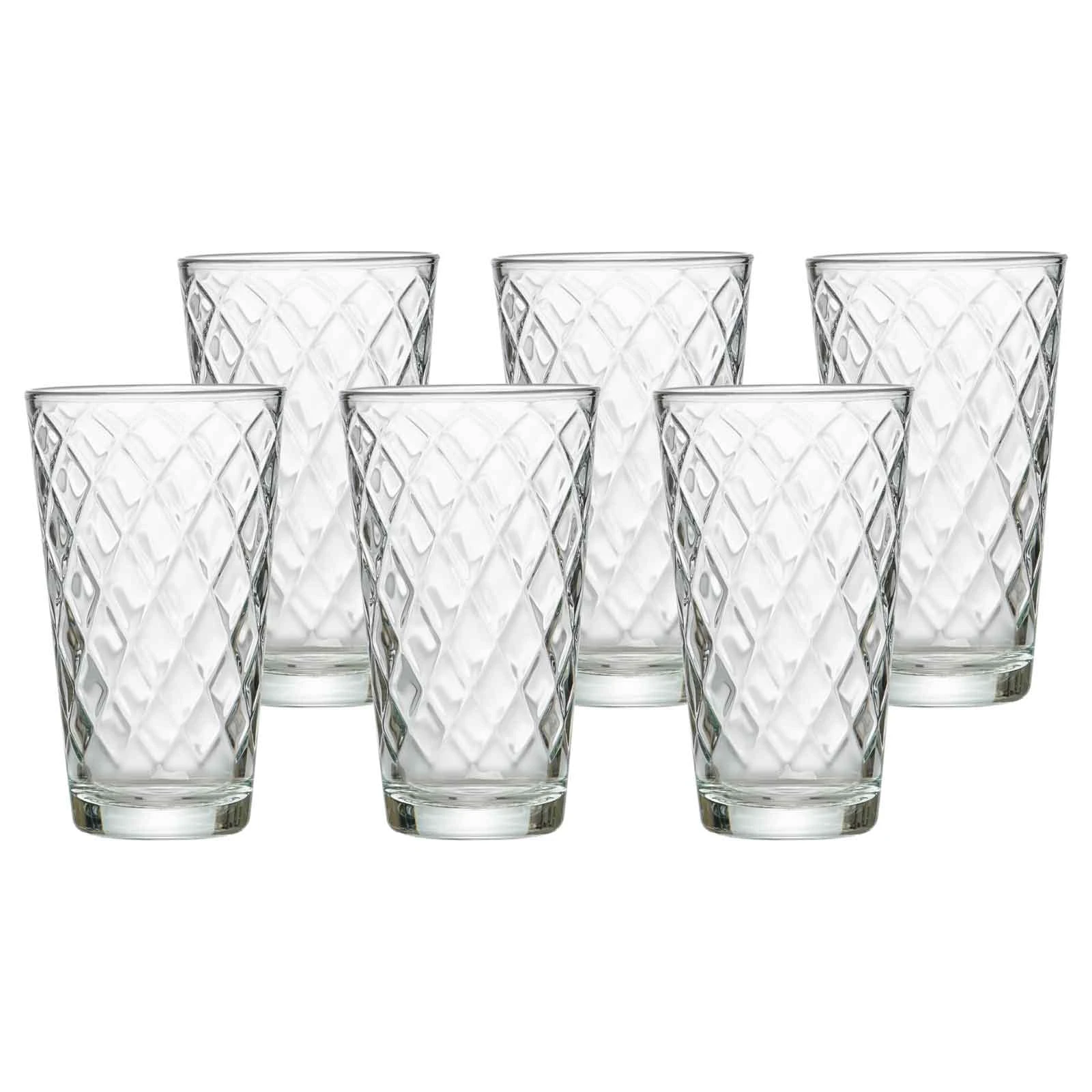 Null 6er Set Romantic Longdrink-Glas Klar 340ml â Bild 5
