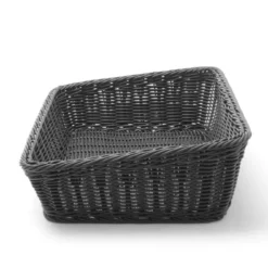 Hendi Brotkorb, Abgeschrägt, 400x300x120 Mm, Schwarz