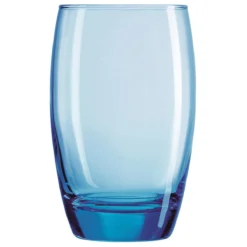 24 X Salto Ice Blue FH35 Longdrink 35cl * - Arcoroc Transparent